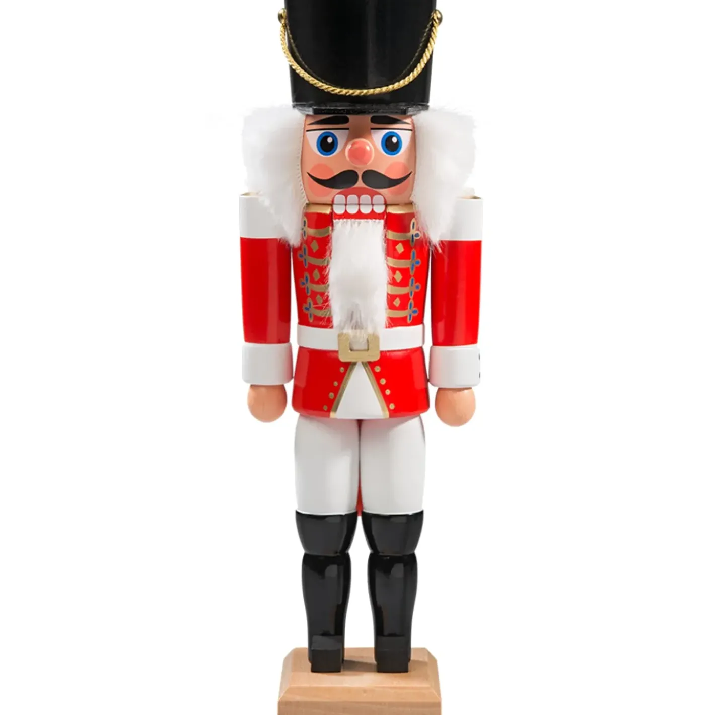 HODREWA Nussknacker "Husar" Rot, 27Cm Hot