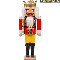 HODREWA Nussknacker "Konig" Rot, 36Cm Clearance