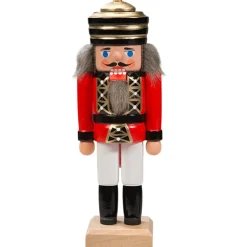 HODREWA Nussknacker "Konig" Rot, 14Cm Hot
