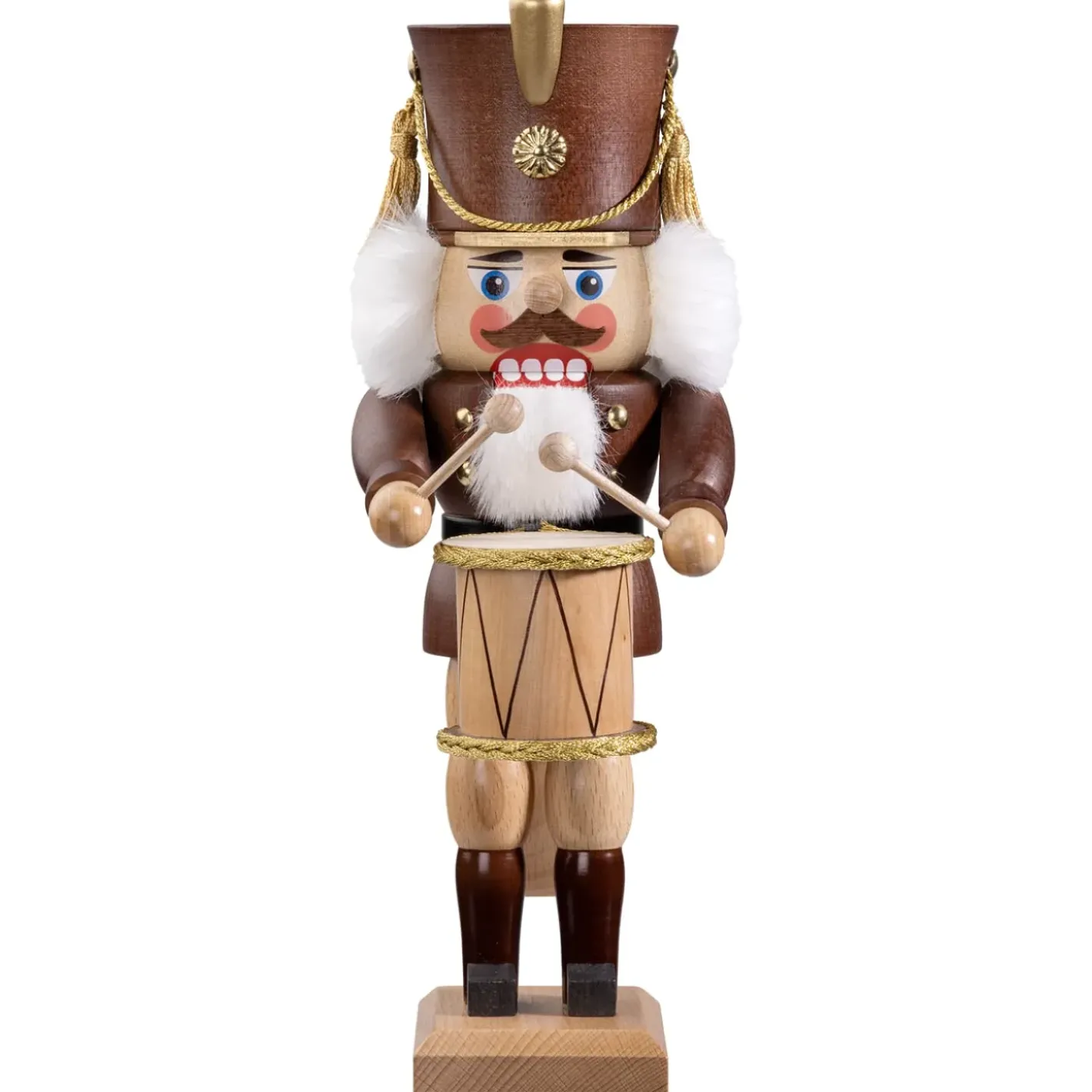 HODREWA Nussknacker "Trommler", Braun/Lasiert, 30 Cm Outlet