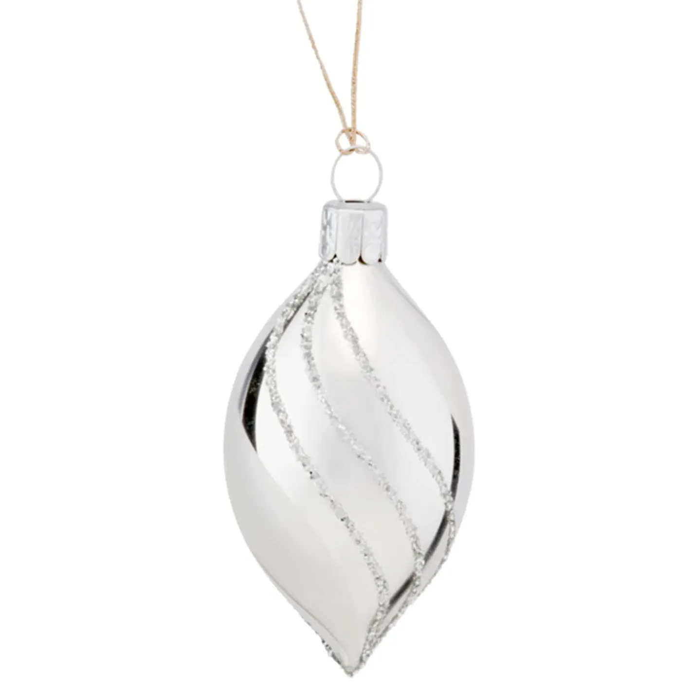 Käthe Wohlfahrt Olive Silber Mit Glitterdekor Outlet