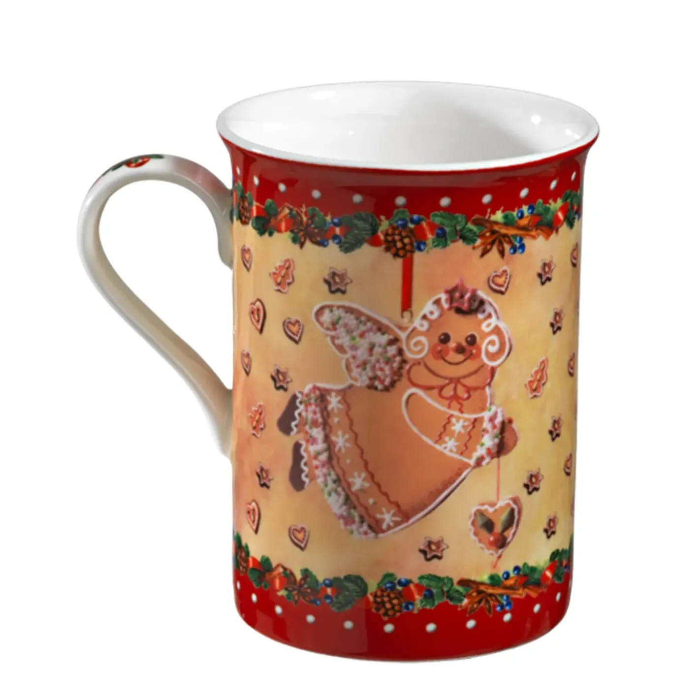 Käthe Wohlfahrt Porzellan-Tasse "Lebkuchenzeit" Outlet