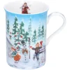Käthe Wohlfahrt Porzellan-Tasse "Schlittschuhlauf" Discount