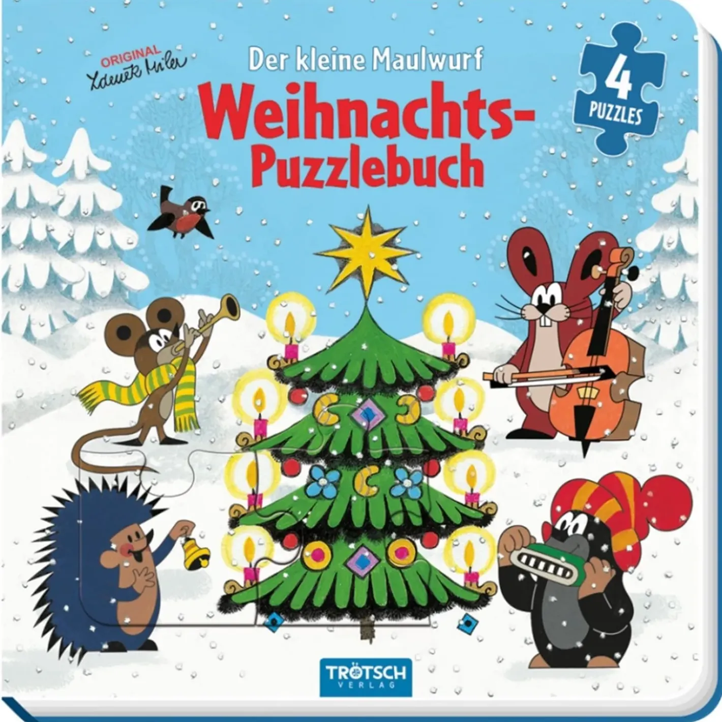 Trötsch Verlag Puzzlebuch Zu Weihnachten "Der Kleine Maulwurf" Online