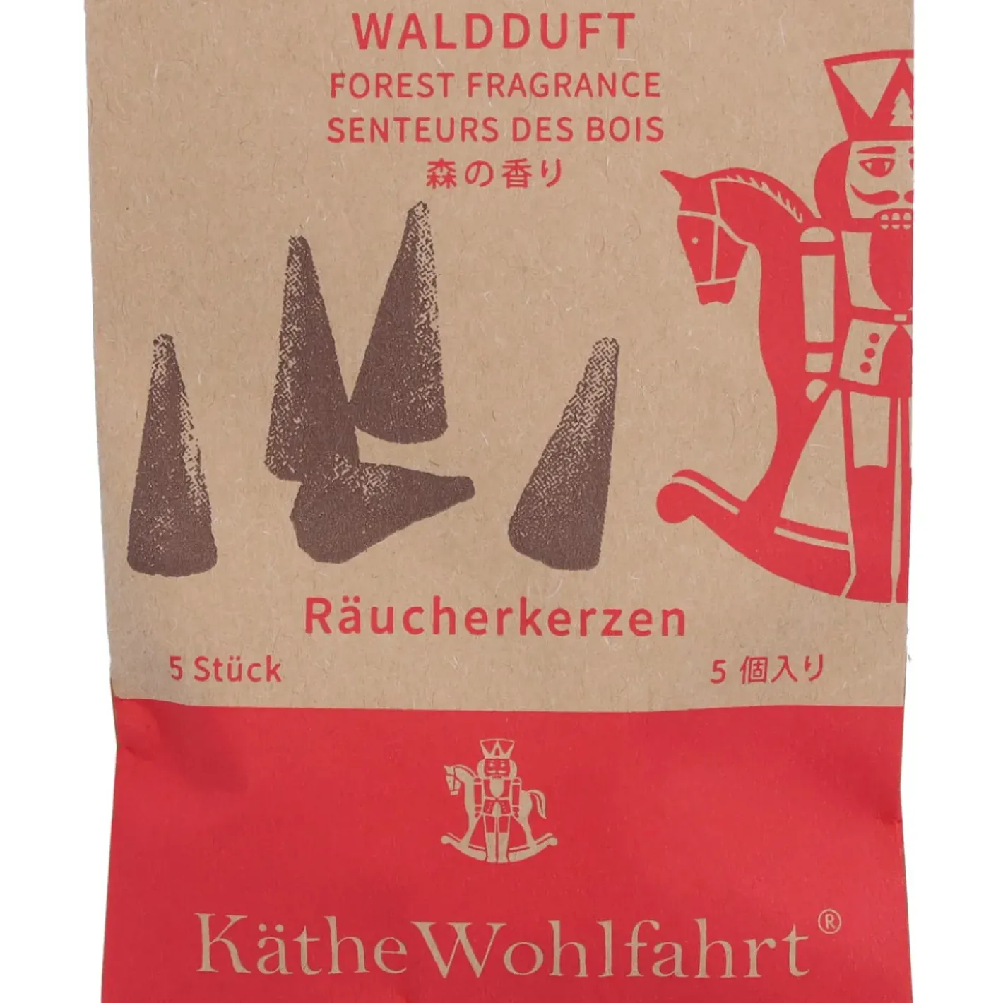Käthe Wohlfahrt Raucherkerzen Waldduft, Gros New