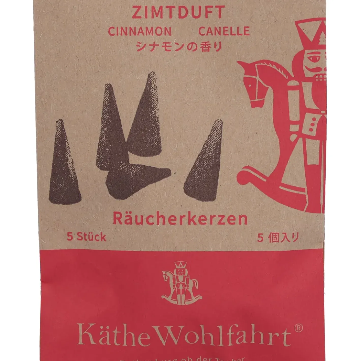 Käthe Wohlfahrt Raucherkerzen Zimtduft, Gros Discount