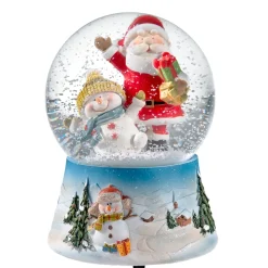Käthe Wohlfahrt Schneekugel "Frohliche Weihnachten" New