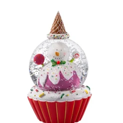Käthe Wohlfahrt Schneekugel "Muffin Schneemann"