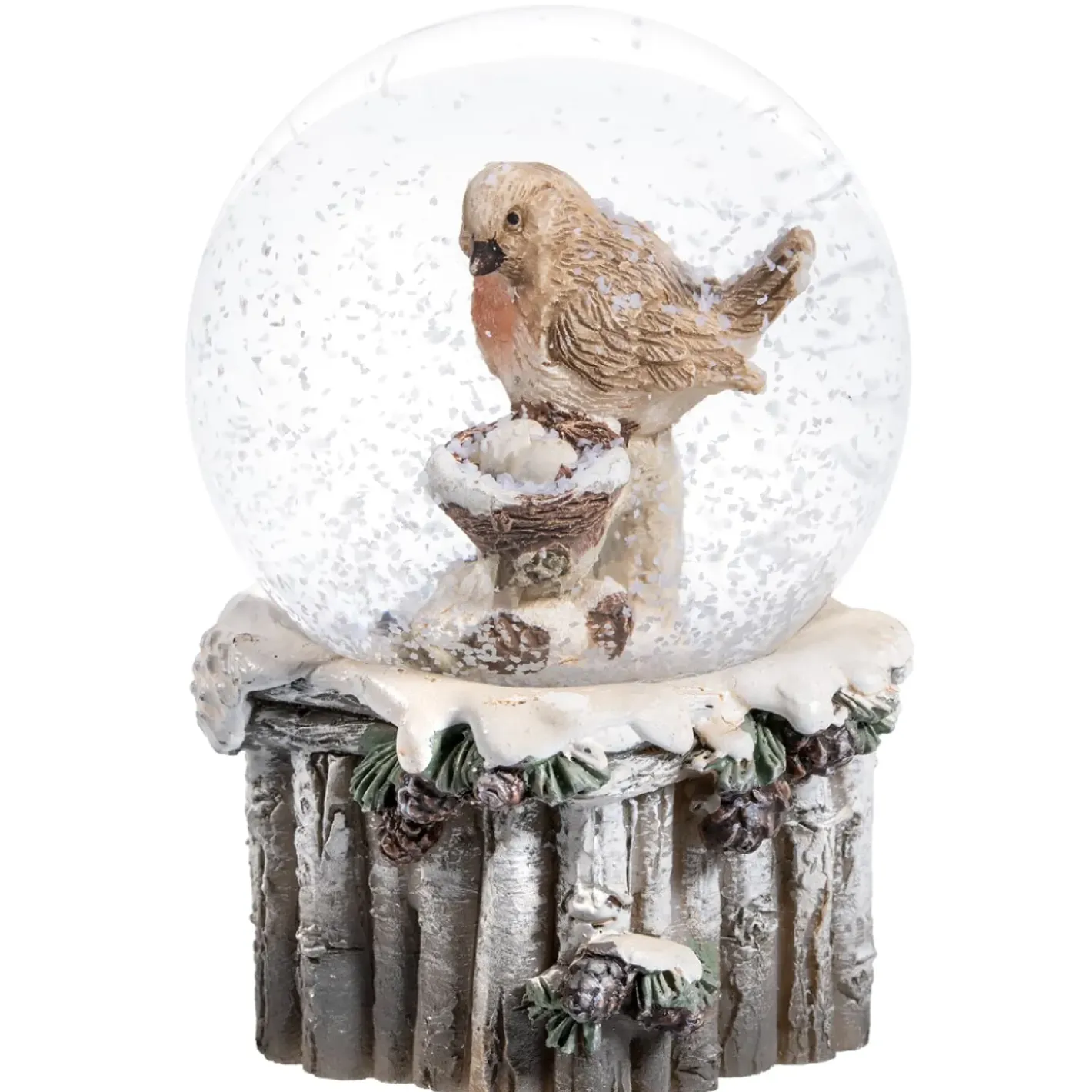 Käthe Wohlfahrt Schneekugel "Rotkehlchen" Online