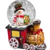 Käthe Wohlfahrt Schneekugel "Schneemanns Winterreise"