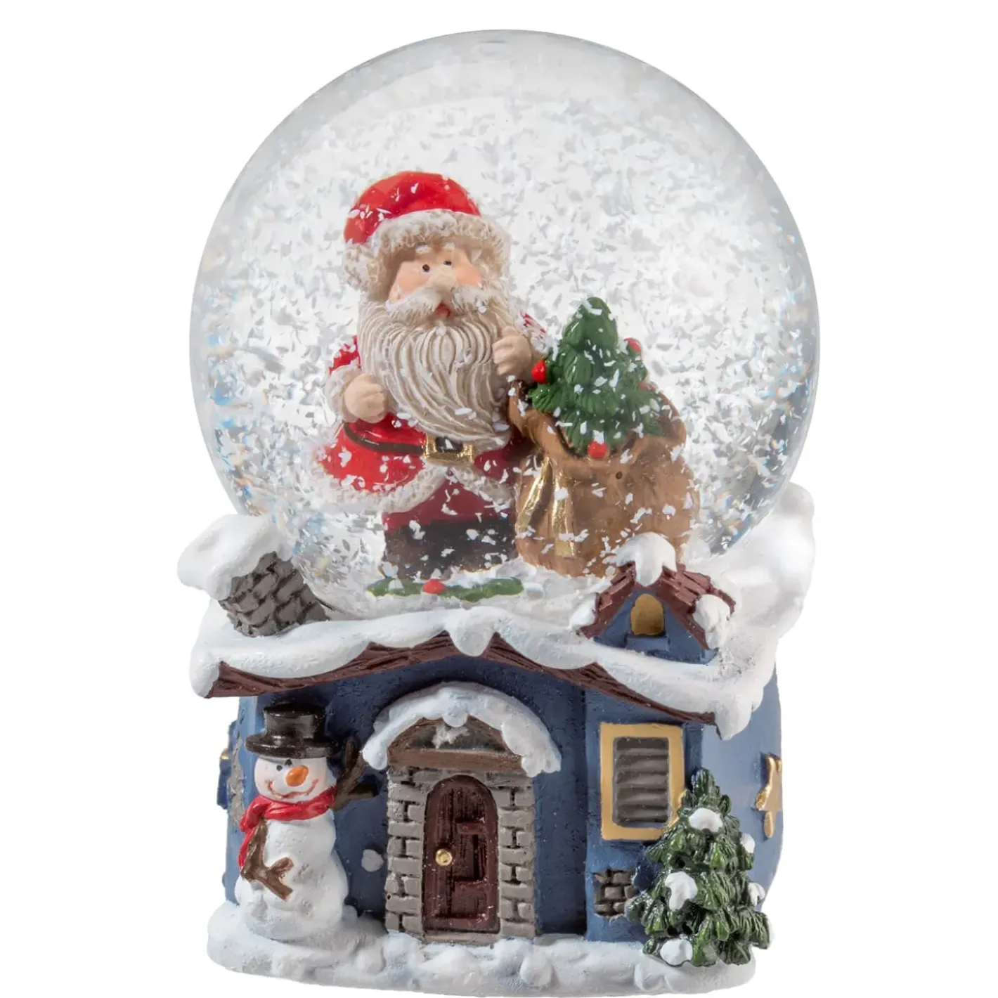 Käthe Wohlfahrt Schneekugel "Weihnachtsbesuch" Best