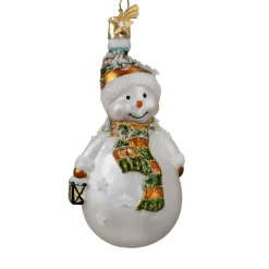 Poesie in Glas Schneemann Hot