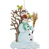 Käthes Original Schneemann Mit Baum New