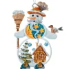 Käthes Original Schneemann Mit Bayernhut New