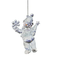 Käthe Wohlfahrt Schneemann Mit Schneeflocke, Acryl Sale