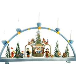 Käthes Original Schwibbögen "Christkindlmarkt", 115V Hot