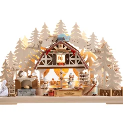 Käthes Original Schwibbögen "In Der Weihnachtsbackerei", 230V Mit Usb A-Anschluss Best