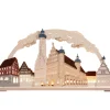 RATAGS Holzdesign Schwibbögen "Rothenburg Ob Der Tauber" 230V Mit Usb A-Anschluss Hot