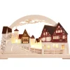 RATAGS Holzdesign Schwibbögen "Rothenburg Plonlein" 230V Mit Usb A-Anschluss Sale