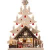 RATAGS Holzdesign Schwibbögen "Tanne Mit Geschenkeladen", 115V Mit Usb A-Anschluss Best