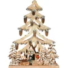 RATAGS Holzdesign Schwibbögen "Tanne Waldhaus", 230V Mit Usb A-Anschluss Clearance