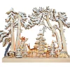RATAGS Holzdesign Schwibbögen "Winterwaldszene", 230V Mit Usb A-Anschluss Discount