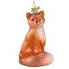 Poesie in Glas Sitzender Fuchs Best