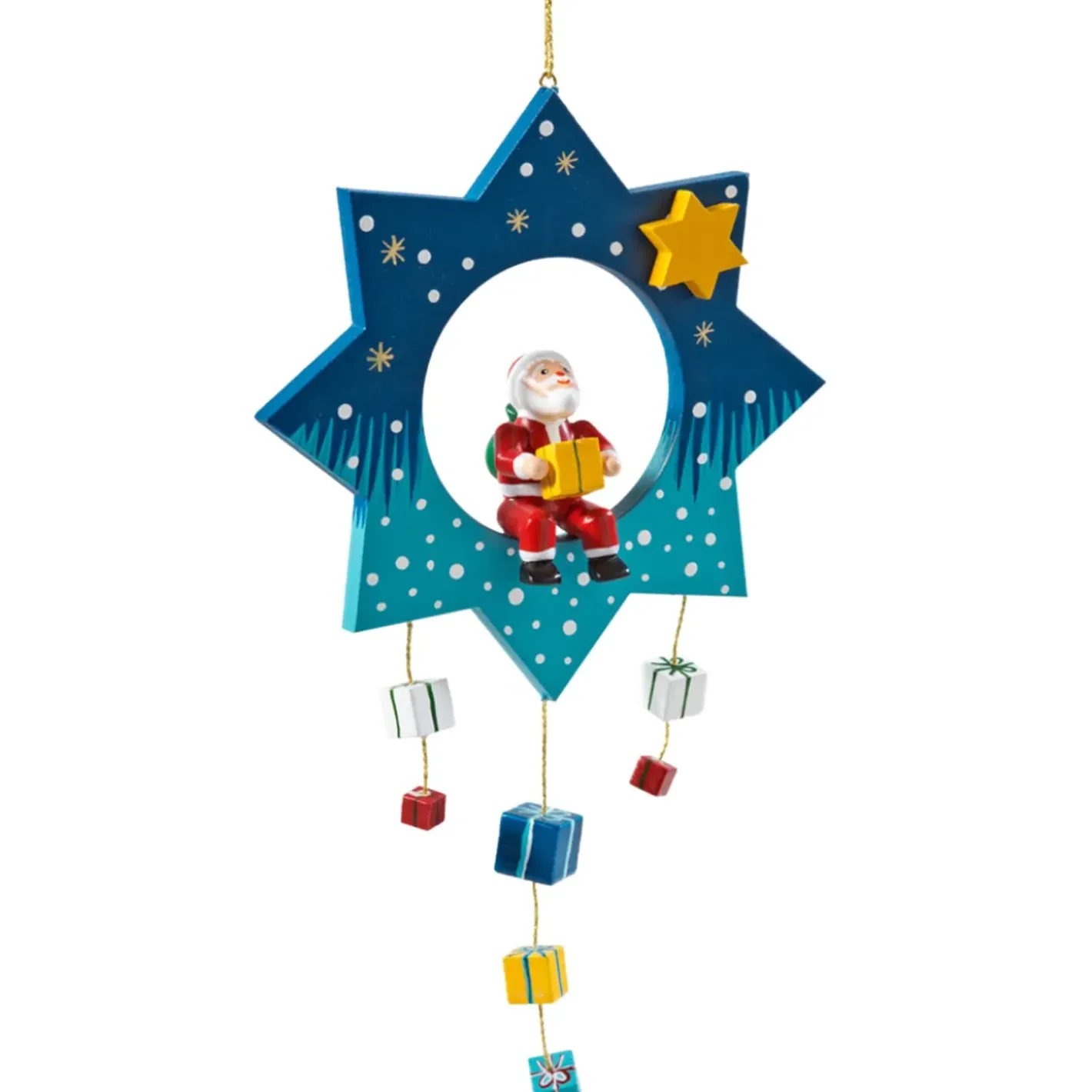 Käthes Original Stern Mit Weihnachtsmann
