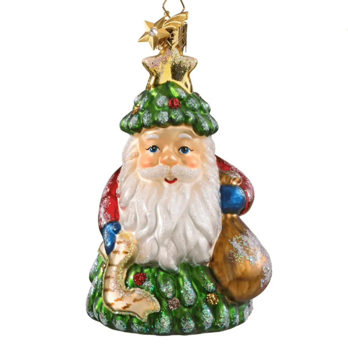 Poesie in Glas Tannen-Weihnachtsmann Discount