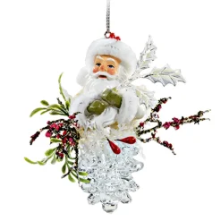 Käthe Wohlfahrt Tannenzapfen Mit Weihnachtsmann
