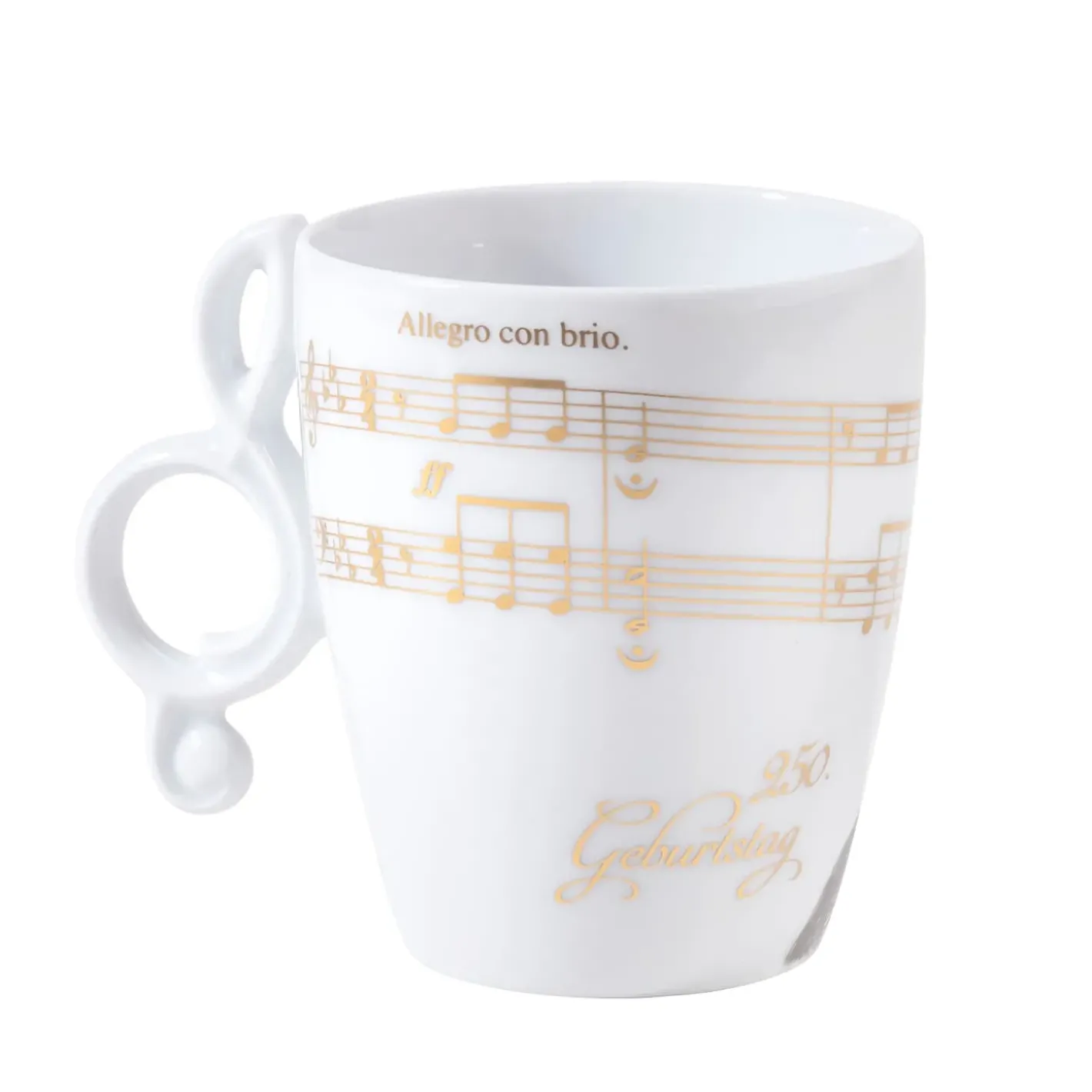 Meissen Porzellan Tasse "Beethoven" New