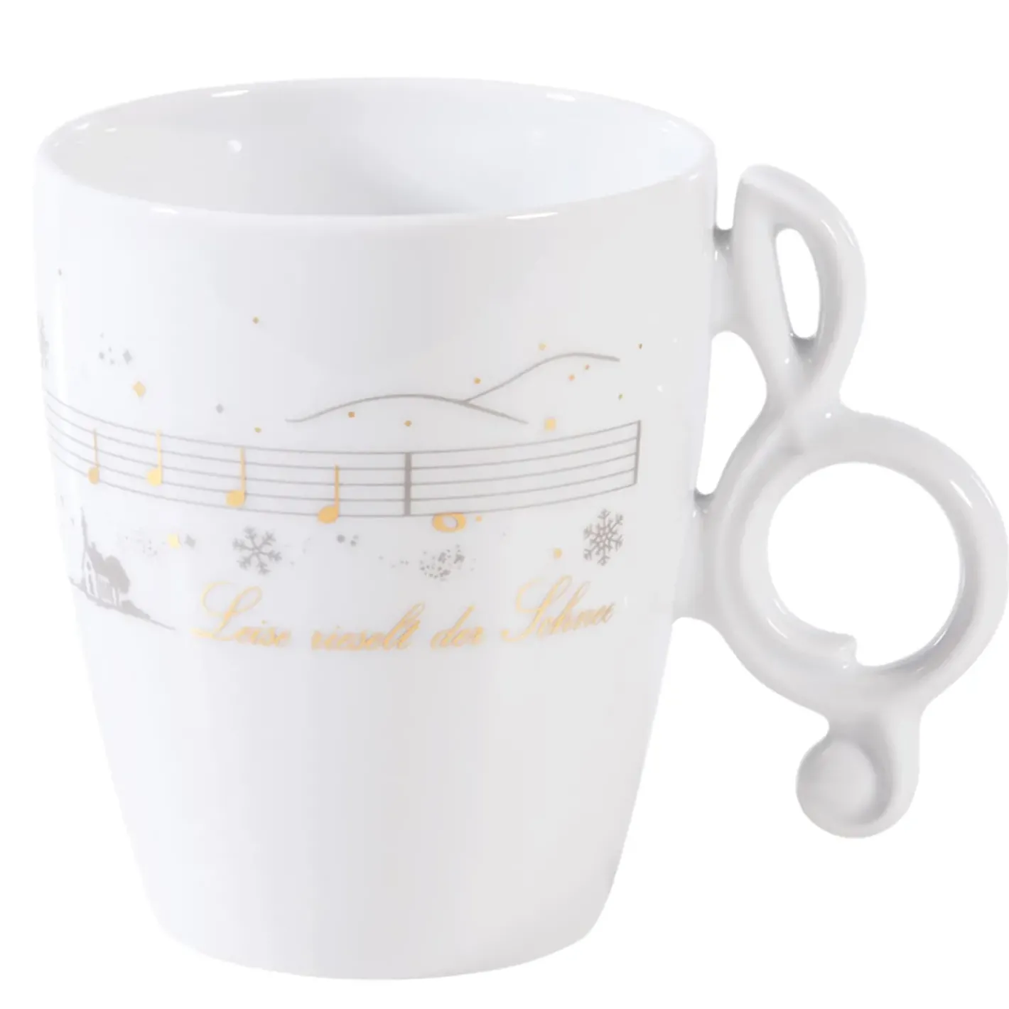 Meissen Porzellan Tasse "Leise Rieselt Der Schnee" Sale