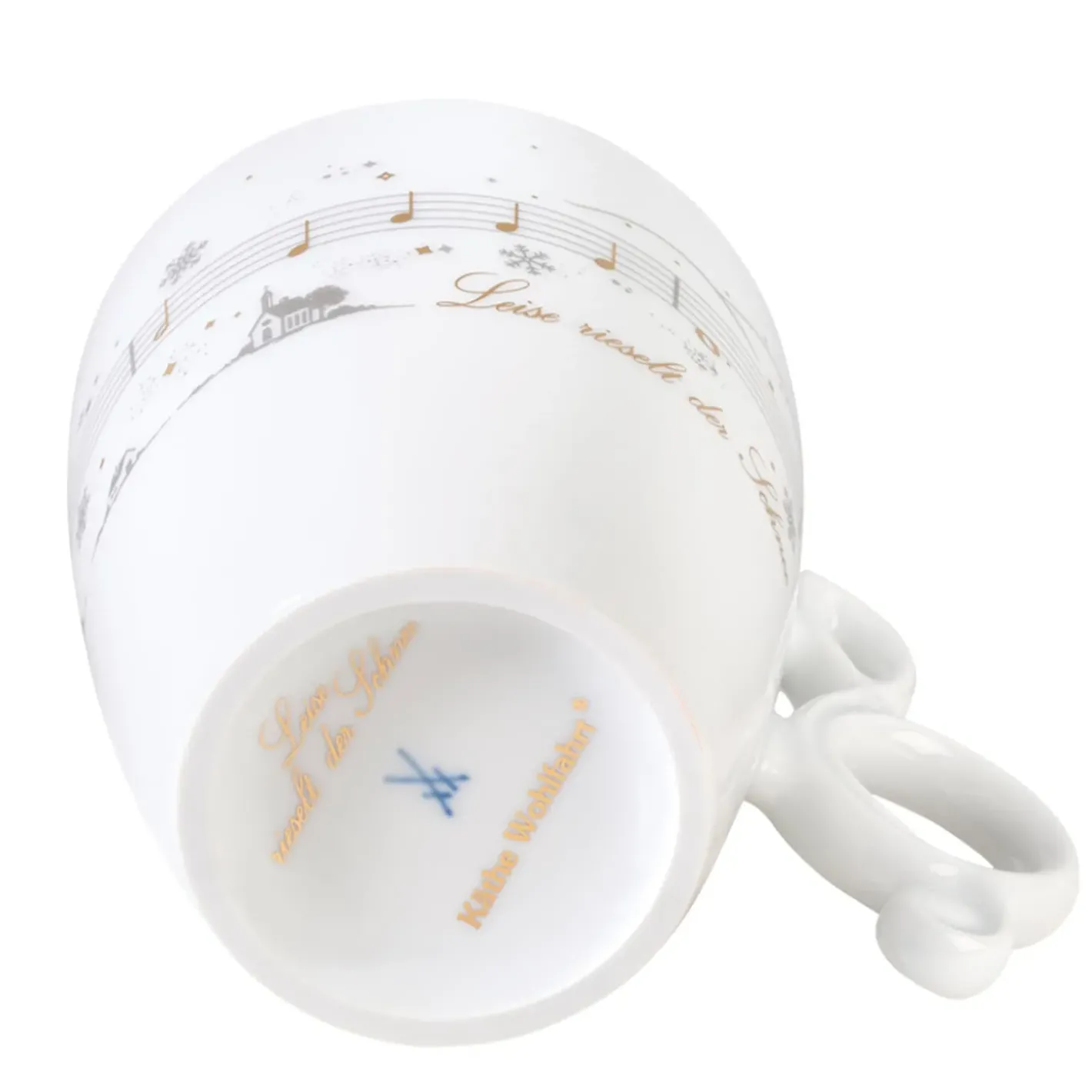 Meissen Porzellan Tasse "Leise Rieselt Der Schnee" Sale