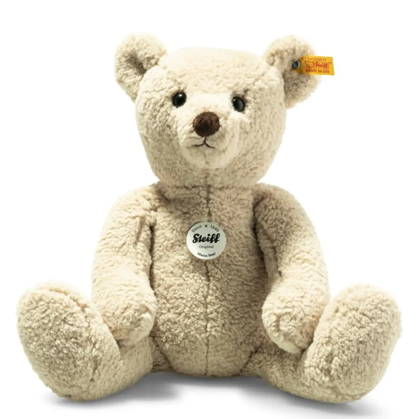 Steiff Teddy "Mama Bar", Beige (36 Cm) New