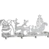 Käthe Wohlfahrt Teelichthalter "Rentierschlitten", Silber New