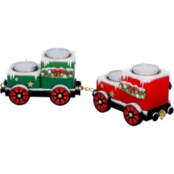 Käthes Original Teelichthalter "Waggons-Weihnachtsreise" Best
