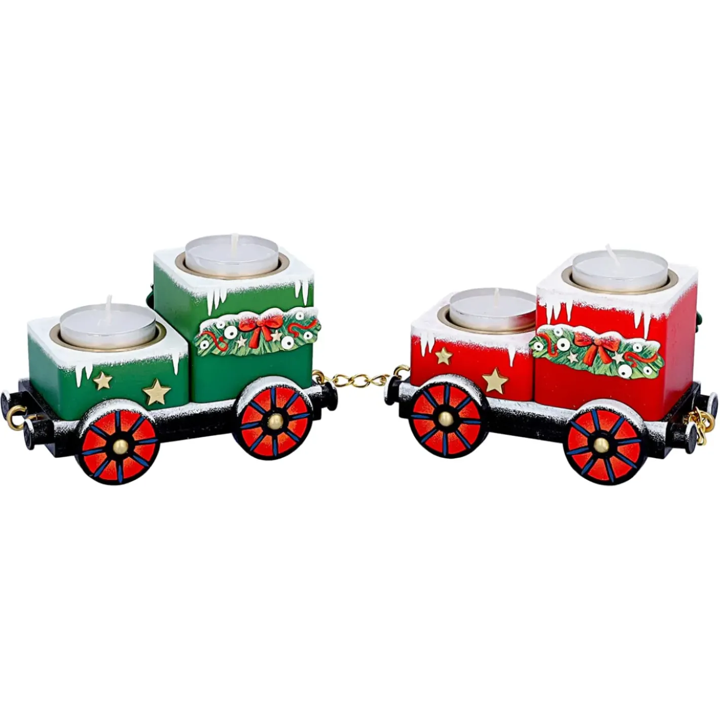Käthes Original Teelichthalter "Waggons-Weihnachtsreise" Best