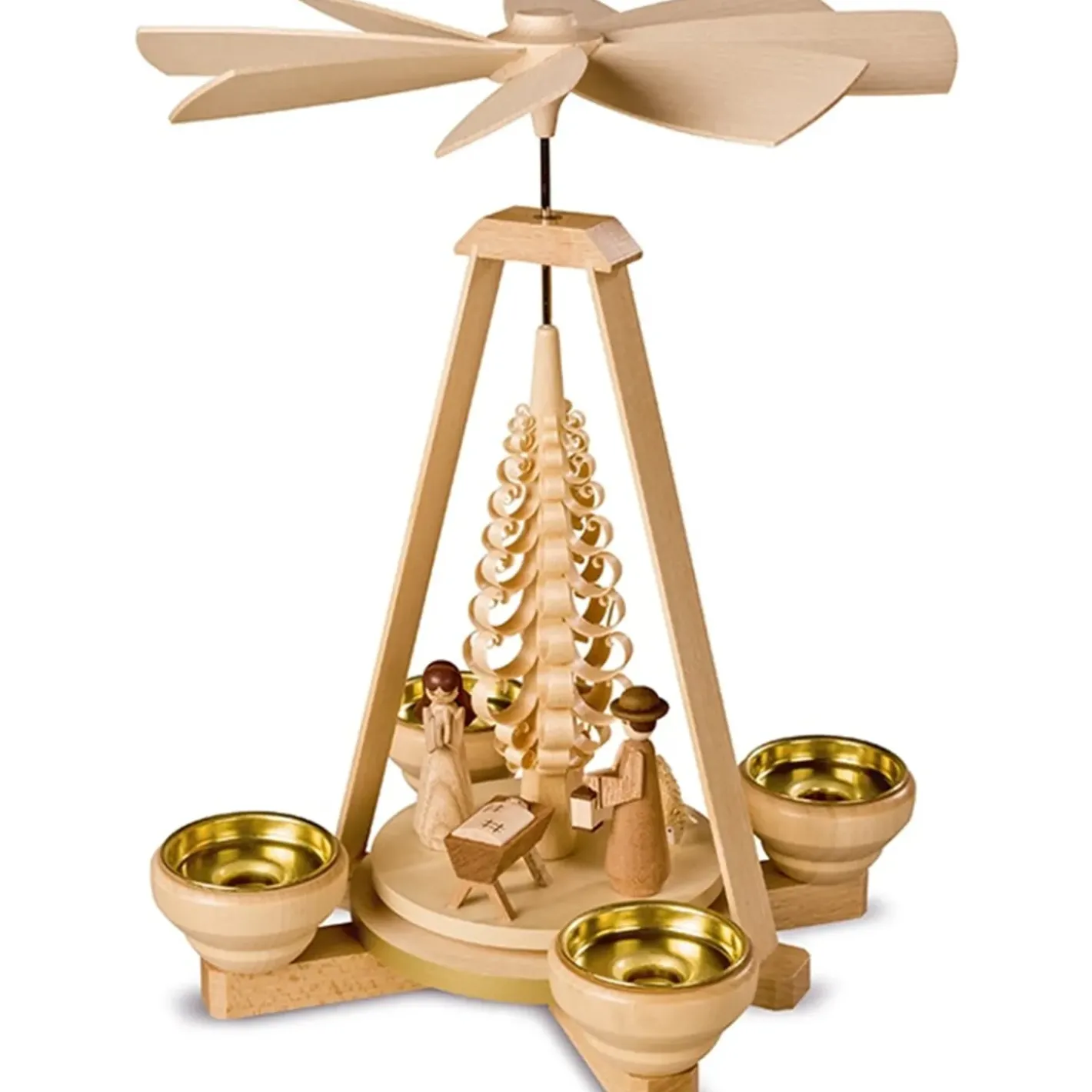 Müller Kleinkunst Teelicht-Pyramide "Christi Geburt" Online