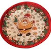 Käthe Wohlfahrt Tischdecke "Lebkuchenzeit Mit Weihnachtsmann" R 32 Cm Online