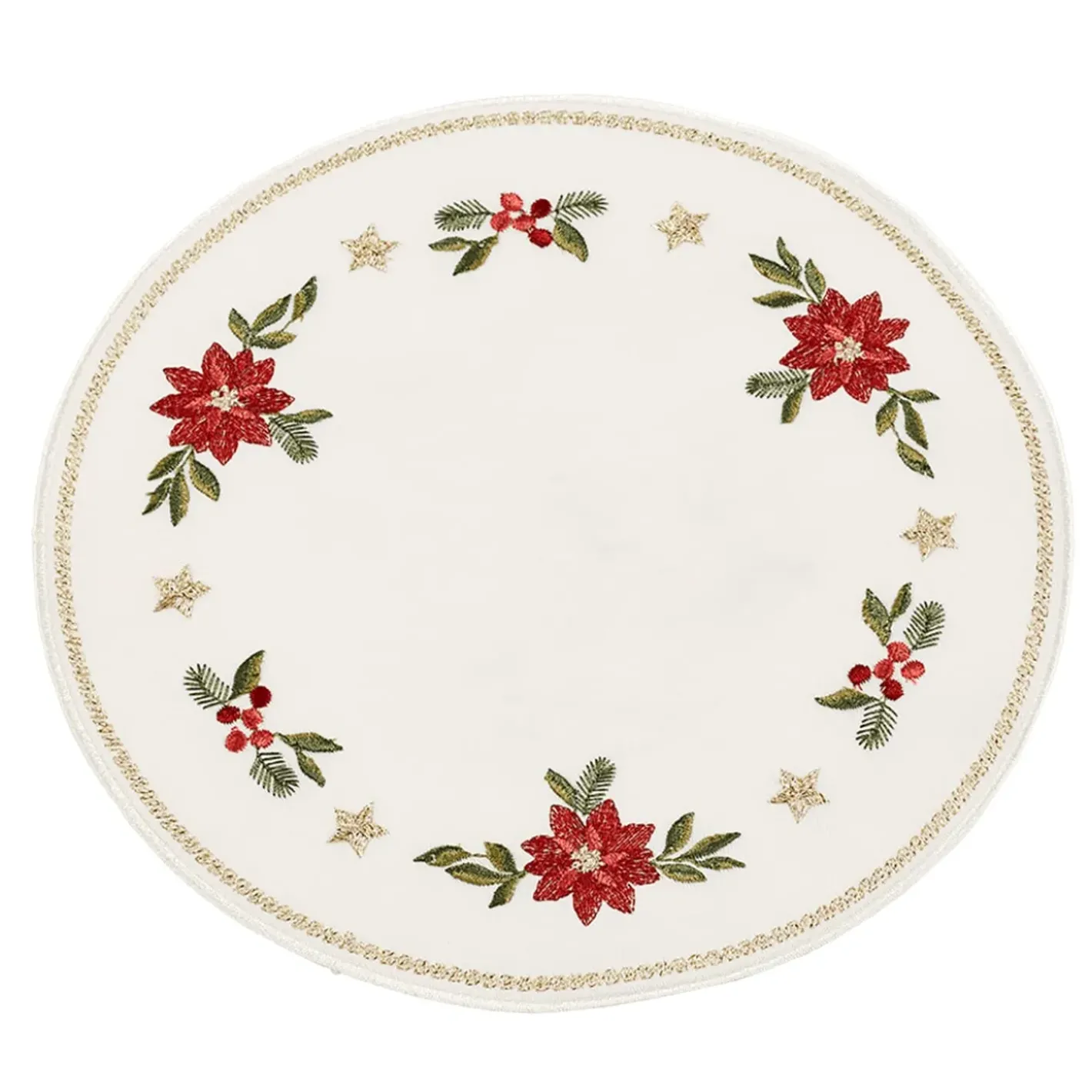 Käthe Wohlfahrt Tischdecke "Weihnachtsstern" R 20 Cm Outlet