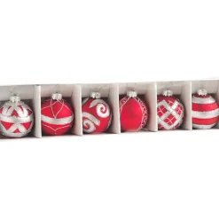 Käthe Wohlfahrt Tischkartenhalter (Rot/Silber)