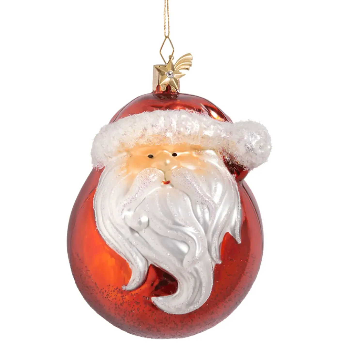 Poesie in Glas Weihnachtsmann Clearance