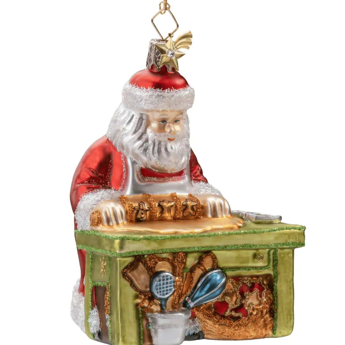 Poesie in Glas Weihnachtsmann Als Backer Online
