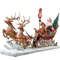 Käthe Wohlfahrt Weihnachtsmann Im Rentierschlitten Discount