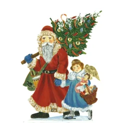 Käthes Original Weihnachtsmann Mit Engel Best