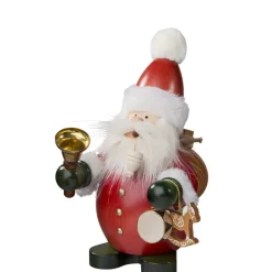 Christian ULBRICHT Weihnachtsmann Mit Glocke, Rauchermannchen Discount