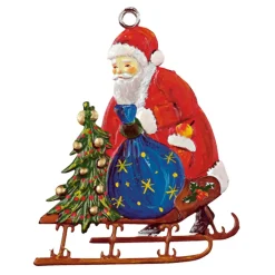 Käthes Original Weihnachtsmann Mit Schlitten Discount