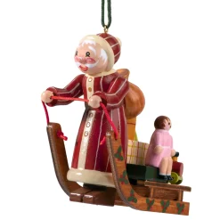 Käthes Original Weihnachtsmann Mit Schlitten Clearance