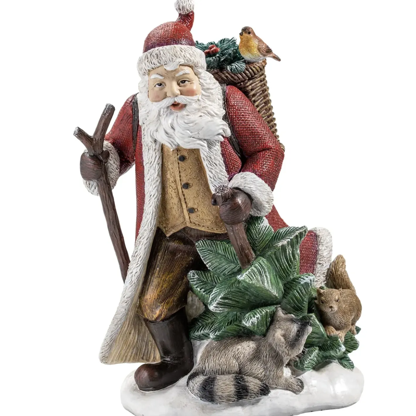 Käthe Wohlfahrt Weihnachtsmann Mit Waldtieren Best