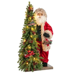 Käthe Wohlfahrt Weihnachtsmann Mit Weihnachtsbaum Und Lokomotive Sale